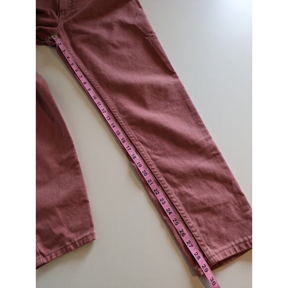Vintage Wrangler Mom Jeans High Waisted Straight Leg Western Boho Pink Size 10 - Picture 11 of 11